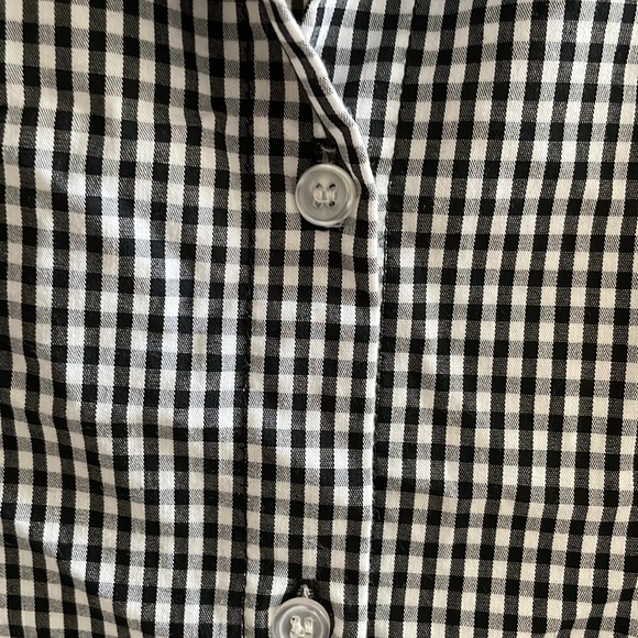 Ghingam print cotton Shirt - Picture 5 of 9